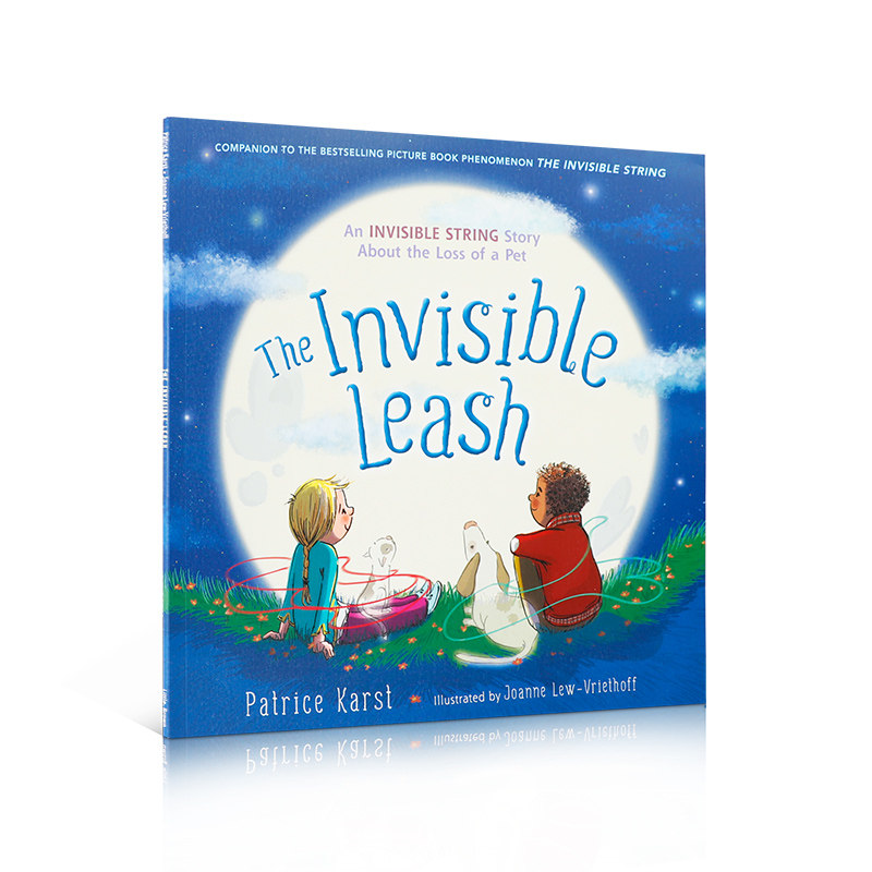英文原版绘本The Invisible Leash 无形的束缚 面对分离时该如何调节悲伤情绪 4-8岁低幼儿童英语启蒙绘本 亲子共读情绪管理绘本