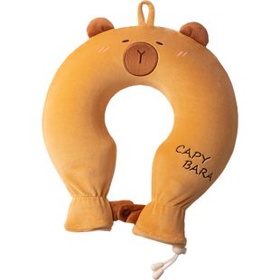 颈椎热水袋脖子肩颈U型热敷袋护颈袋理疗专用热水水袋神器暖水袋