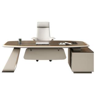 老板桌简约现代办公桌经理办公室桌高档主管桌老板办公桌椅组合