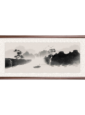 实木国画画框装裱挂墙字画框