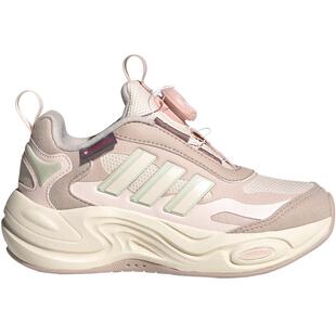 阿迪达斯童鞋25冬女童运动鞋CLIMAWARM儿童保暖BOA休闲鞋JR2145