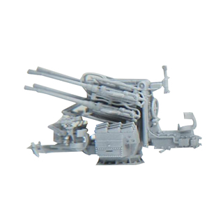 恒辉 乌拉 2000003 1/200 20毫米C/38四管放空炮A型2PCS 配俾斯麦