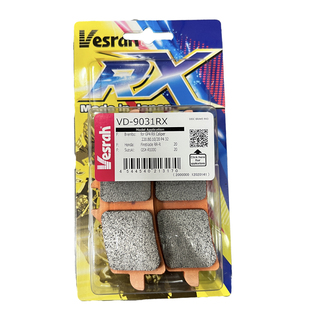 日本VESRAH威煞 适用M50 S M4 GP4 RX MS 螃蟹卡钳刹车皮来令片