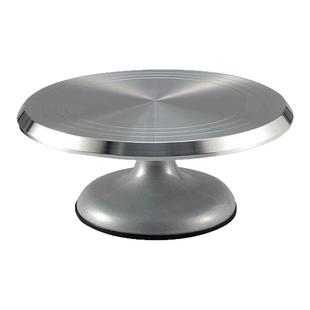 铝合金蛋糕转盘裱花台托盘旋转家用裱花转台烘焙甜品蛋糕工具