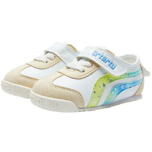 卡特兔小白鞋加绒宝宝学步机能鞋软底防滑男女童二棉休闲皮鞋秋冬