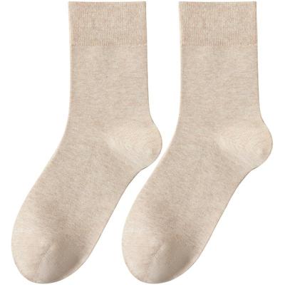 纯棉抗菌防臭中筒袜子男无骨百搭