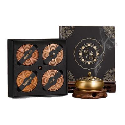 上新了故宫檀香香薰盘香套盒
