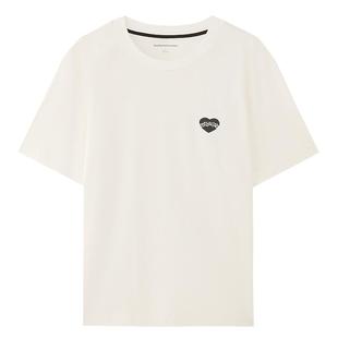 美特斯邦威衣服男款短袖2025新款潮流休闲百搭前胸小绣花t恤上衣