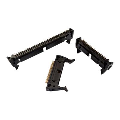 牛角插针2.54mm间距卡钩牛角座DC2-10PIN-64PIN大牛角插针