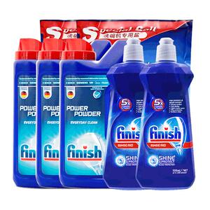 finish亮碟洗碗机专用洗碗粉套装