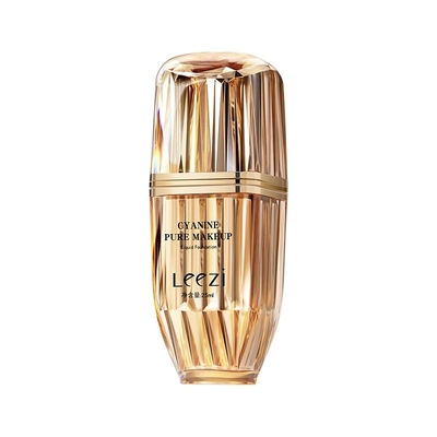 leezi莉兹菁纯持妆粉底液不脱妆持久保湿遮瑕控油轻薄干油皮bb霜