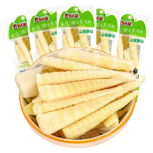 云乡人家泡山椒竹笋泡椒笋尖开袋即食酸辣笋片脆笋网红零食小包装