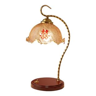 新婚长明灯床头灯卧室复古喜庆长明灯一对结婚台灯陪嫁礼物送新娘