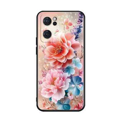 luckrider适用于opporeno7手机壳oppo高颜值Reno7网红新款pfjm10浪漫玫瑰opporeno7花卉0pop文艺气质pfjm10简