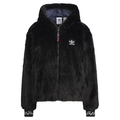 阿迪达斯三叶草连帽夹克外套