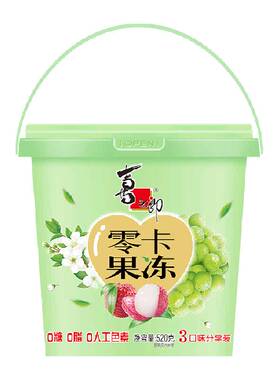 喜之郎零卡蒟蒻果冻大桶儿童零食