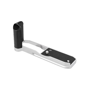 JJC 适用Nikon尼康Zfc手柄相机专用L型手柄竖拍L板 经典复古银色拼色握把 手持摄影专用拓展相机手柄配件