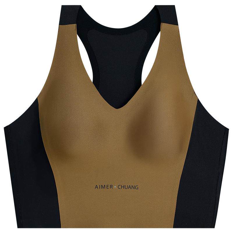 AIMER CHUANG巴黎时尚展走秀款溯源内衣女乳贴打底背心CA721371