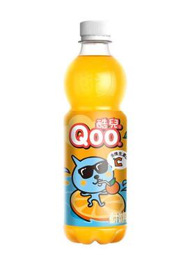 可口可乐美汁源Qoo酷儿450ml果汁饮料批发价整箱包邮橙汁果粒果味