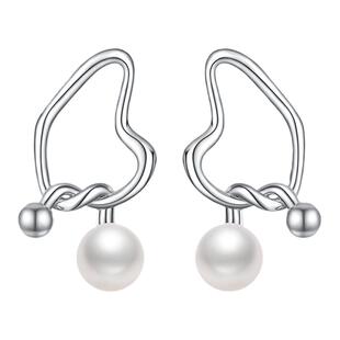 【明星同款】VIGG枝蔓耳钉女珍珠耳饰轻奢高级感新款潮小众设计