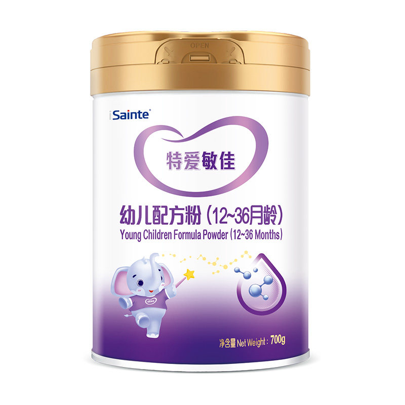圣桐特医特爱敏佳部分水解奶粉婴幼儿配方奶粉3段（12-36月）700g