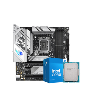 英特尔 14490F/14600KF/14600K搭华硕重炮手吹雪B760M主板CPU套装