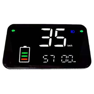 电动车仪表盘总成小龟王009码表H1改装LED显示屏大金牛智能表通用