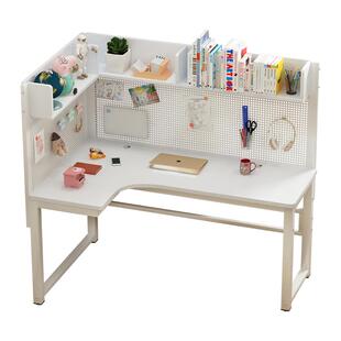 馨业儿童学习桌转角书桌书架一体电脑桌现代简约家用卧室学生桌子