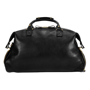 吉卡尼高端旅行袋男士手工真皮手提包大容量商务行李包斜挎旅行包