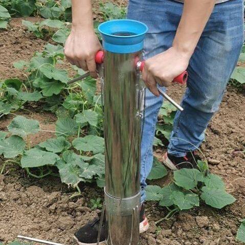 油菜西红柿蔬菜水果移植插烟种菜种菜神器工具施肥器黄瓜播种机手