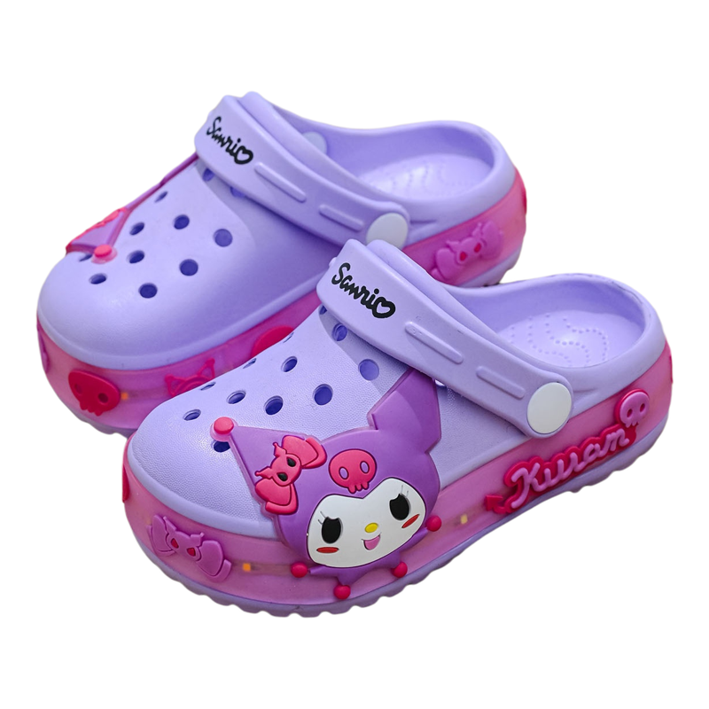 HelloKitty库洛米童鞋女童洞洞鞋
