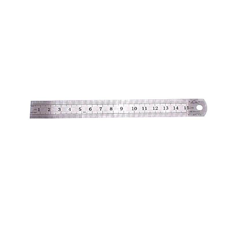 钢板尺子加厚金属 不锈钢直尺15/20/30/50/60cm/1/1.5米测量工具