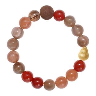 BYROOTS/抱树冬日仪式系列藏香珠手串红玛瑙手链女新年礼生日礼物