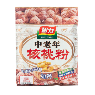 智力中老年加钙核桃粉无添加蔗糖袋装加钙老人学生脑补充营养早餐