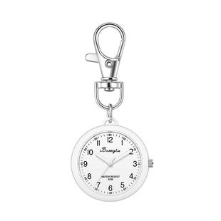 迷你桌面小时钟学生用学习考试静音钥匙扣挂表可爱随身便携式怀表