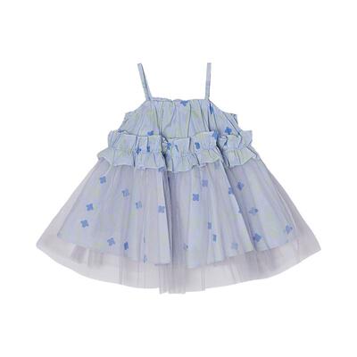 woobaby小童夏季女宝宝背心吊带