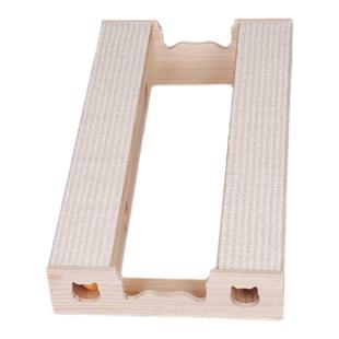 猫抓板实木矮脚猫配猫架配种工具神器木架增高踏板辅助公猫借配