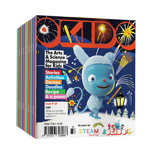 【送赠品/支持点读/】OKIDO奥趣多英国原版杂志2023/24/2025/26年12期订购 3-7岁儿童学前益智阅读 英国儿童艺术科学期刊