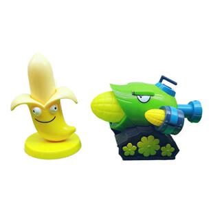 植物大战僵尸玩具大号玉米加农炮二代可发射炮弹牛仔巨人僵尸套装