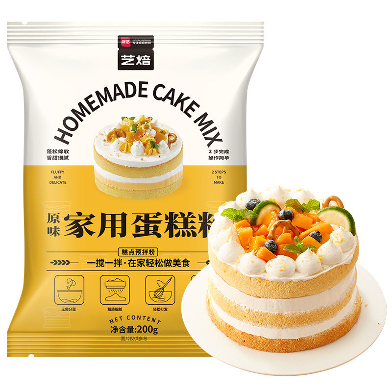 展艺蛋糕粉低筋面粉预拌粉
