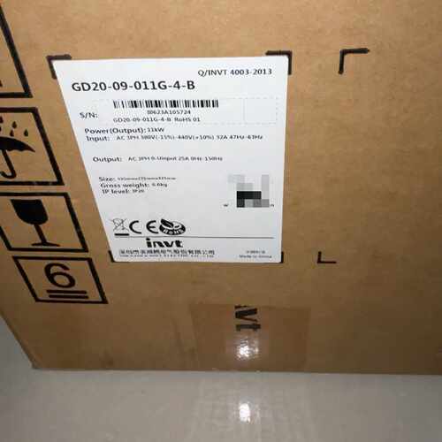 溢价-英威腾变频器，GD20-09-011G-4-B，