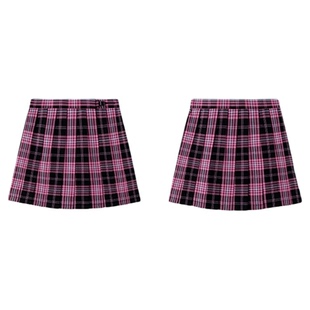 东京岁时记jk日系学院风复古马甲背心格裙高腰百褶裙女秋叠穿套装