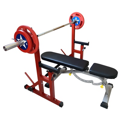 多功能一体深蹲卧推架