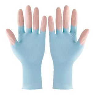 手套家务洗碗厨房耐用专用乳胶橡胶食品级耐用耐穿刺防油厨房手套