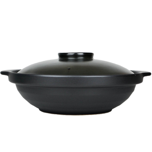 干烧砂锅打边炉耐高温陶瓷沙锅煲商用小火锅串串香炖锅石锅鱼浅锅