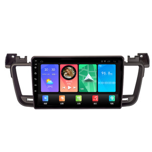 适用标致508导航12-16款中控屏倒车影像360全景记爆改装一体机