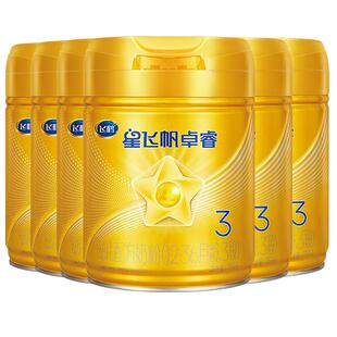 星飞帆卓睿6HMOs3段幼儿配方奶粉(1-3岁)750g*6 乳铁蛋白