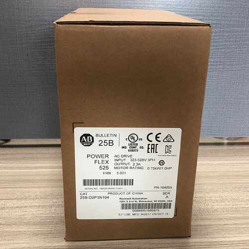 议价25B-D2P3N104变频器罗克韦尔Allen-Bradley全新现货25BD2P3N1