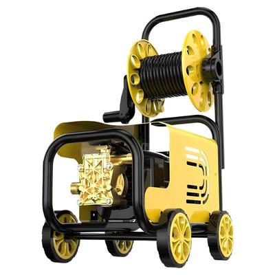 家用220v插电式水枪带水管收纳