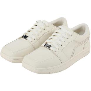 CALVINLUO  纯色方头低帮球鞋 23秋冬 新品 黑色/白色 男女同款